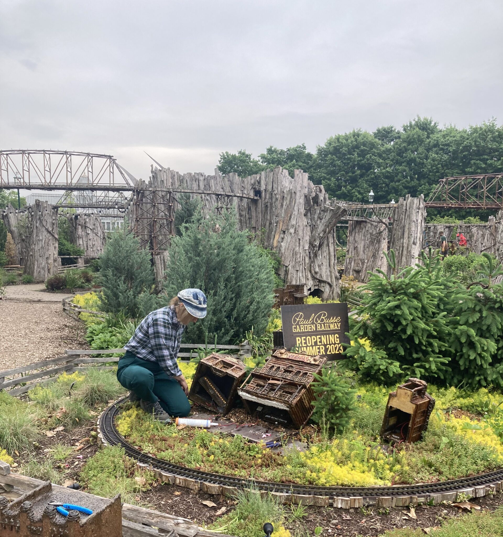 Summertime Magic and Whimsy Await at the Paul Busse Garden Railway