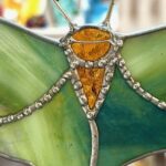 Stained Glass: Luna Moth