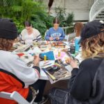 Collage Party in the Pavilion