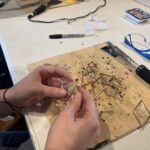Stained Glass: Cicada